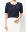 【POLO BCSコラボ】ブークレヤーンハーフスリーブコンパクトニットカーディガン