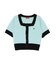 【POLO BCSコラボ】ブークレヤーンハーフスリーブコンパクトニットカーディガン