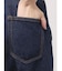 センタープレスワイドフレアデニムパンツ