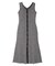 フロントボタンメランジニットワンピース