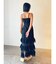LADYシアージャケット×ティアードキャミワンピース