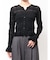 【WEB限定カラーあり】シアーボーダーカーデプルオーバー