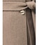 ウールジャージスタンドカラーコート