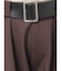 ベルト付きバルーンショートパンツ