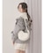 fluffy heart bag