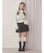リボンリボンプリーツミニスカート