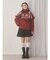リボンリボンプリーツミニスカート