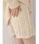 frill knit shortpants