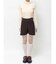 frill knit shortpants