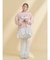 lace panel pants