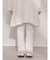 lace panel pants