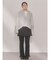 lace panel pants