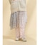 lace panel pants