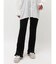 lace panel pants