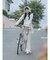 lace skirt flare pants