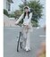 lace skirt flare pants
