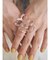 clear ribbon ring