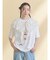 ribbon dog collage tee