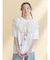 ribbon dog collage tee