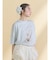ribbon dog collage tee