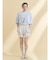 ribbon dog collage tee