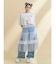 ribbon dog collage tee