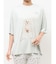 ribbon dog collage tee