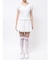 petit flower pure neck tee