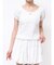 petit flower pure neck tee