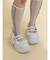 frill mary jane metal sneakers