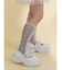 frill mary jane metal sneakers
