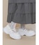 frill mary jane metal sneakers