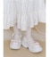 frill mary jane metal sneakers