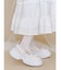 frill mary jane metal sneakers