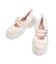 frill mary jane metal sneakers