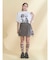 靴下屋×merry jenny petit flowerレースアップソックス