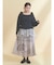靴下屋×merry jenny petit flowerレースアップソックス