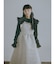 apron jacquardワンピース