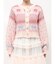 flower ribbonニットカーデイガン