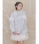 lace militaryジャケット