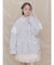 lace militaryジャケット