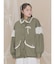 lace militaryジャケット