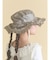 frill nylon hat