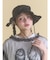 frill nylon hat
