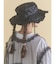 frill nylon hat