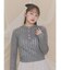floral pointelle knit