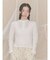 floral pointelle knit