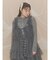 floral pointelle knit