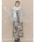 floral pointelle knit