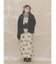 floral pointelle knit